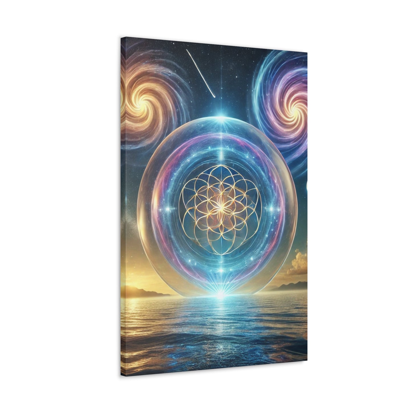 Sacred Geometry Art Canvas Ed. 19