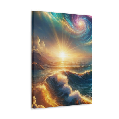 Serene Ocean Art Canvas Ed. 18