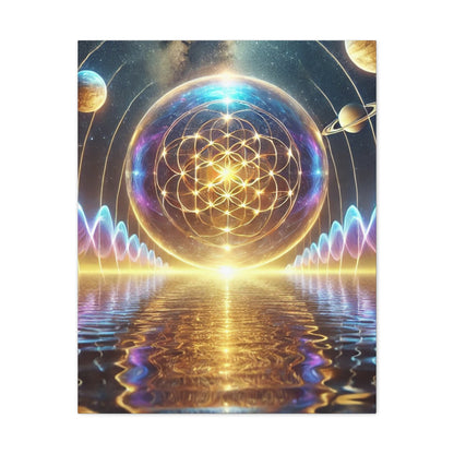 Sacred Geometry Art Canvas Ed. 11