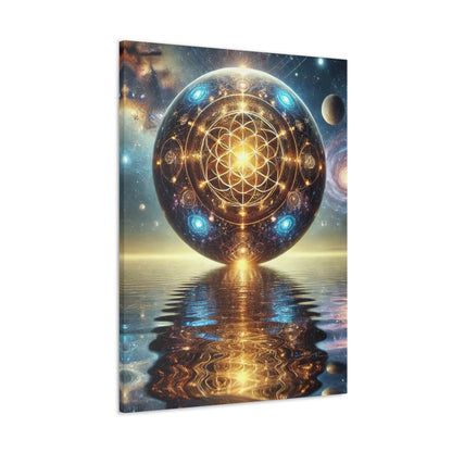 Sacred Geometry Art Canvas Ed. 50