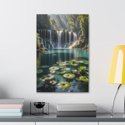 Majestic Waterfalls Art Canvas Ed. 24