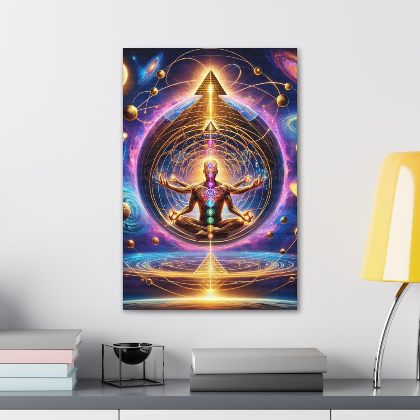 Quantum Entanglement Art Canvas Ed. 33