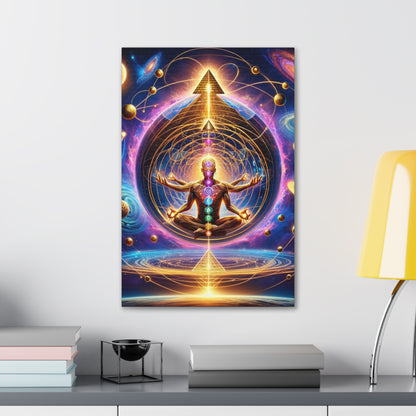 Quantum Entanglement Art Canvas Ed. 33