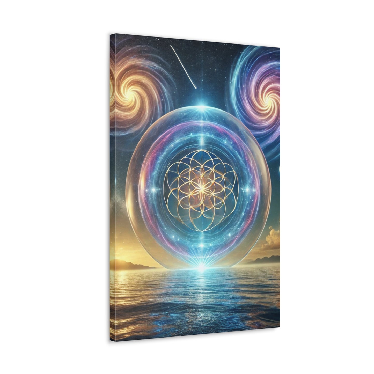 Sacred Geometry Art Canvas Ed. 19