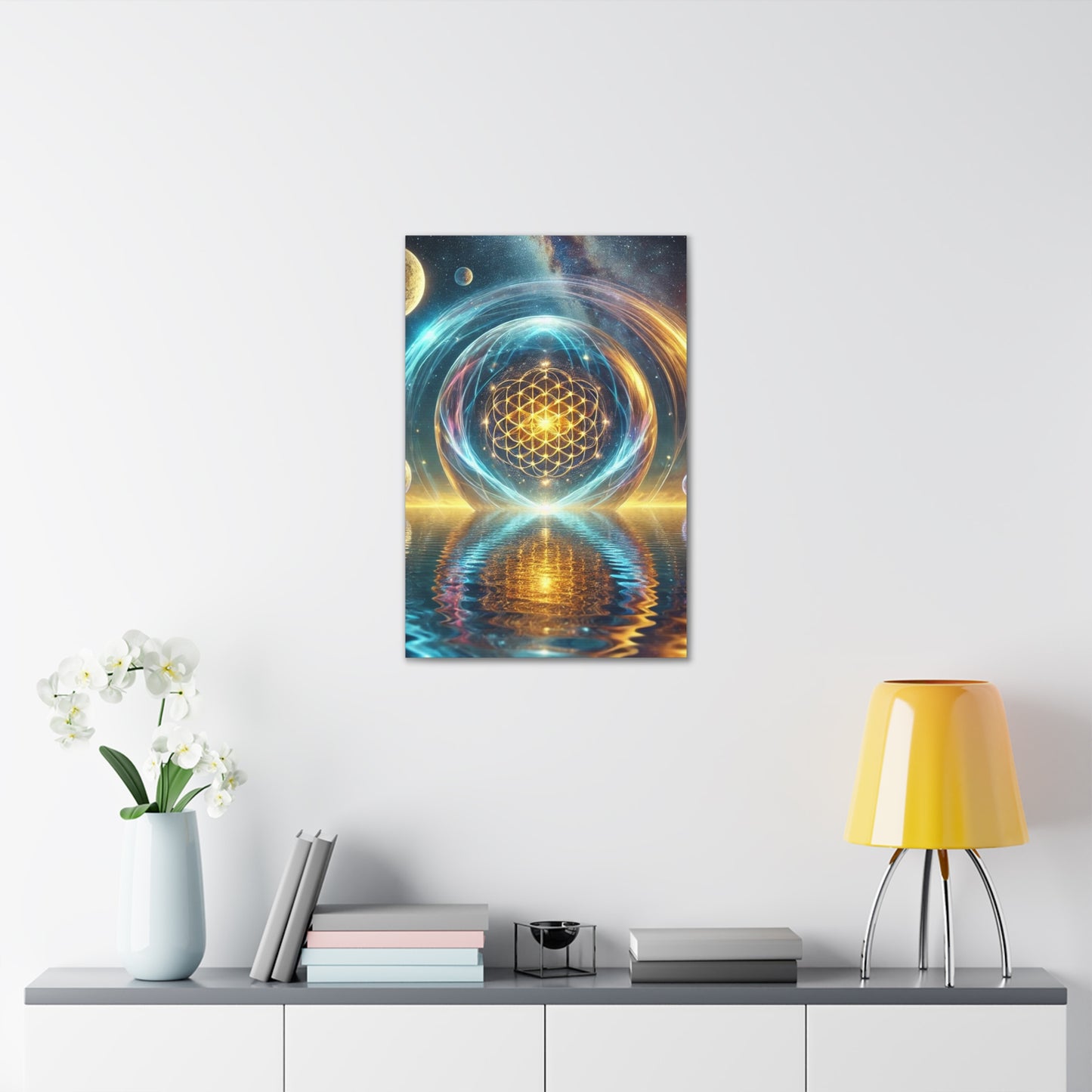 Sacred Geometry Art Canvas Ed. 14