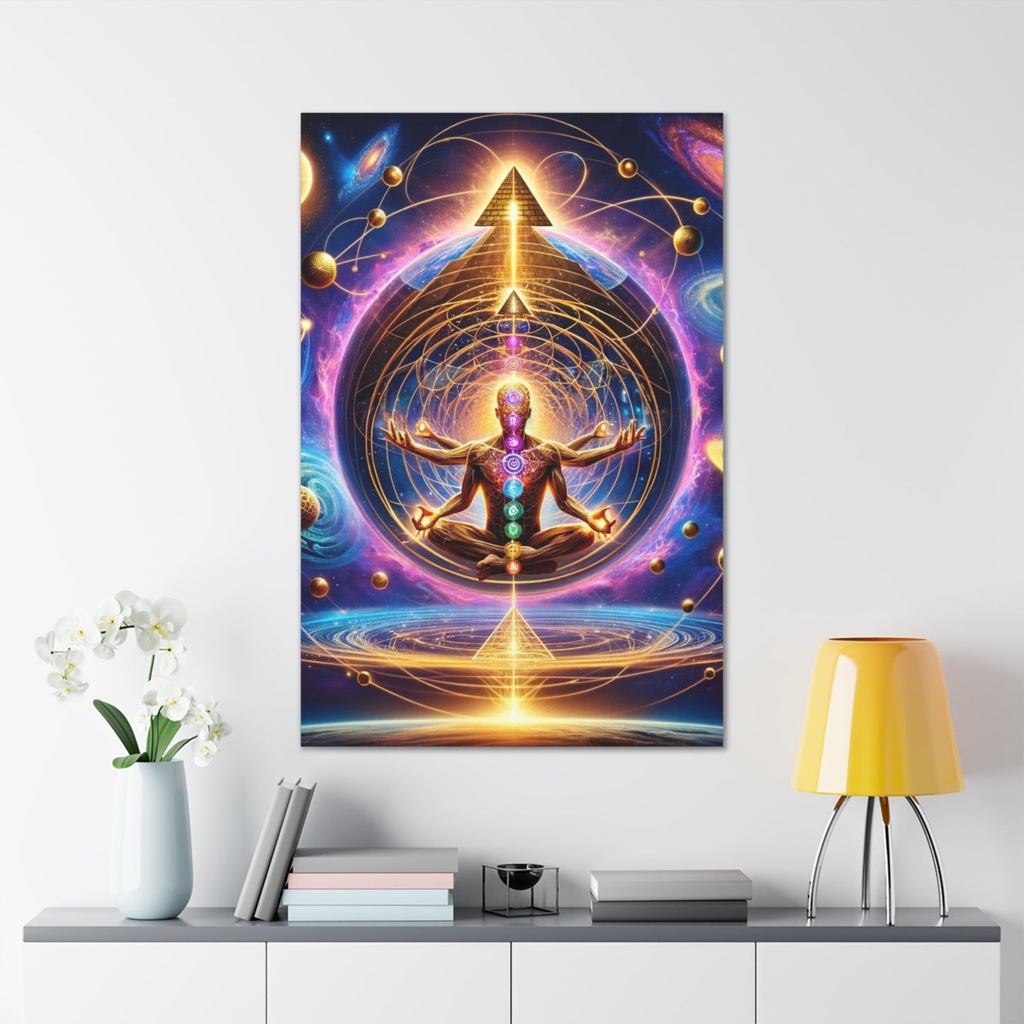 Quantum Entanglement Art Canvas Ed. 33