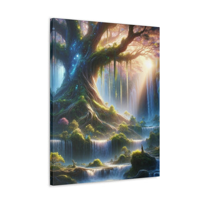 Trees of Light Art Canvas Ed. 1