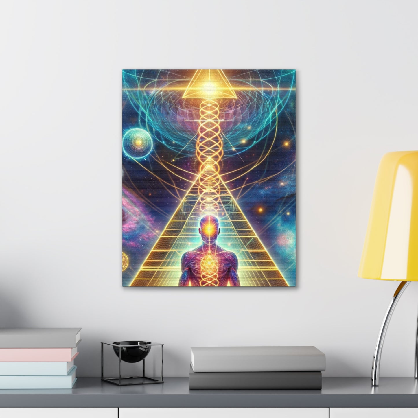 Quantum Entanglement Art Canvas Ed. 19