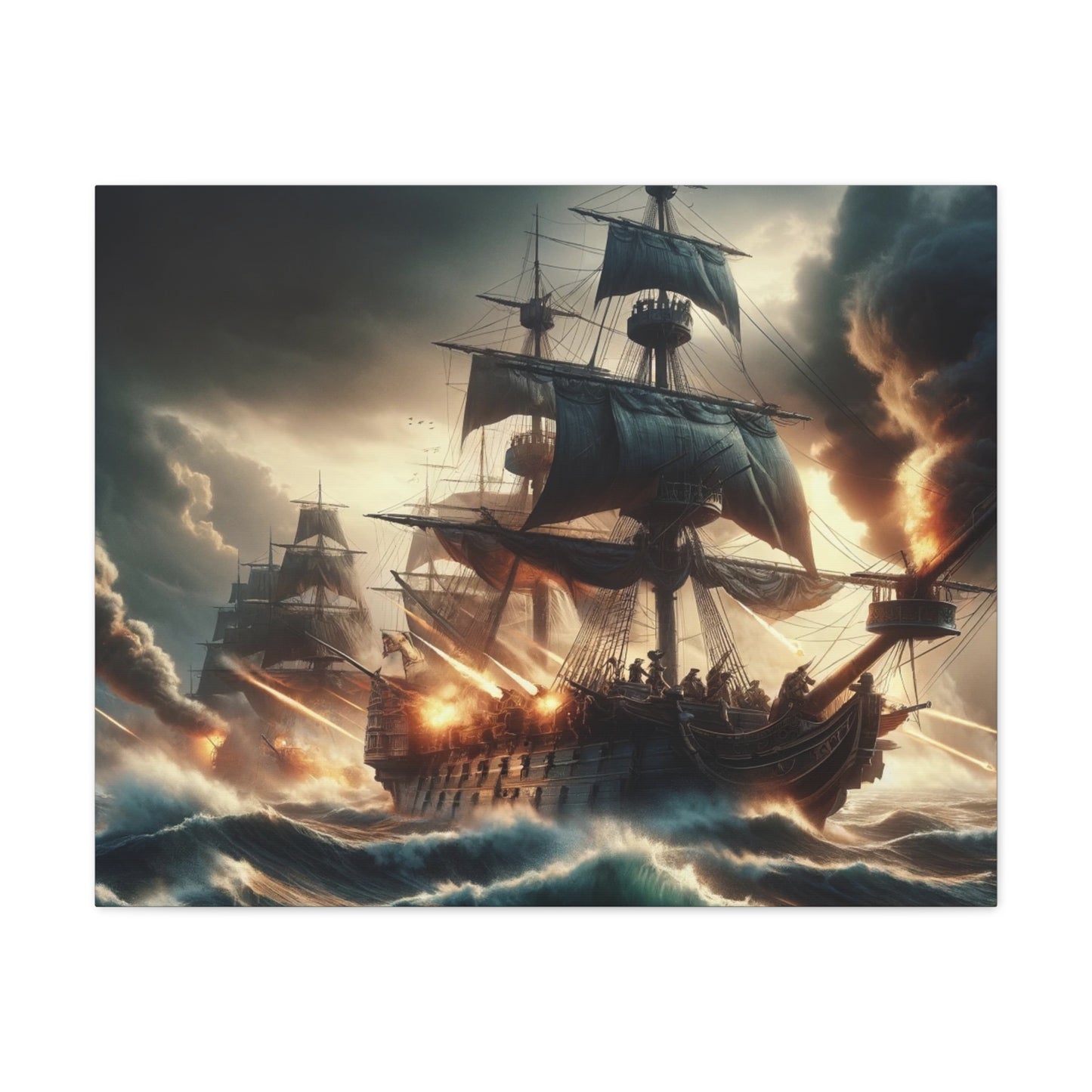 Voyage & Conquest Art Canvas Ed. 1