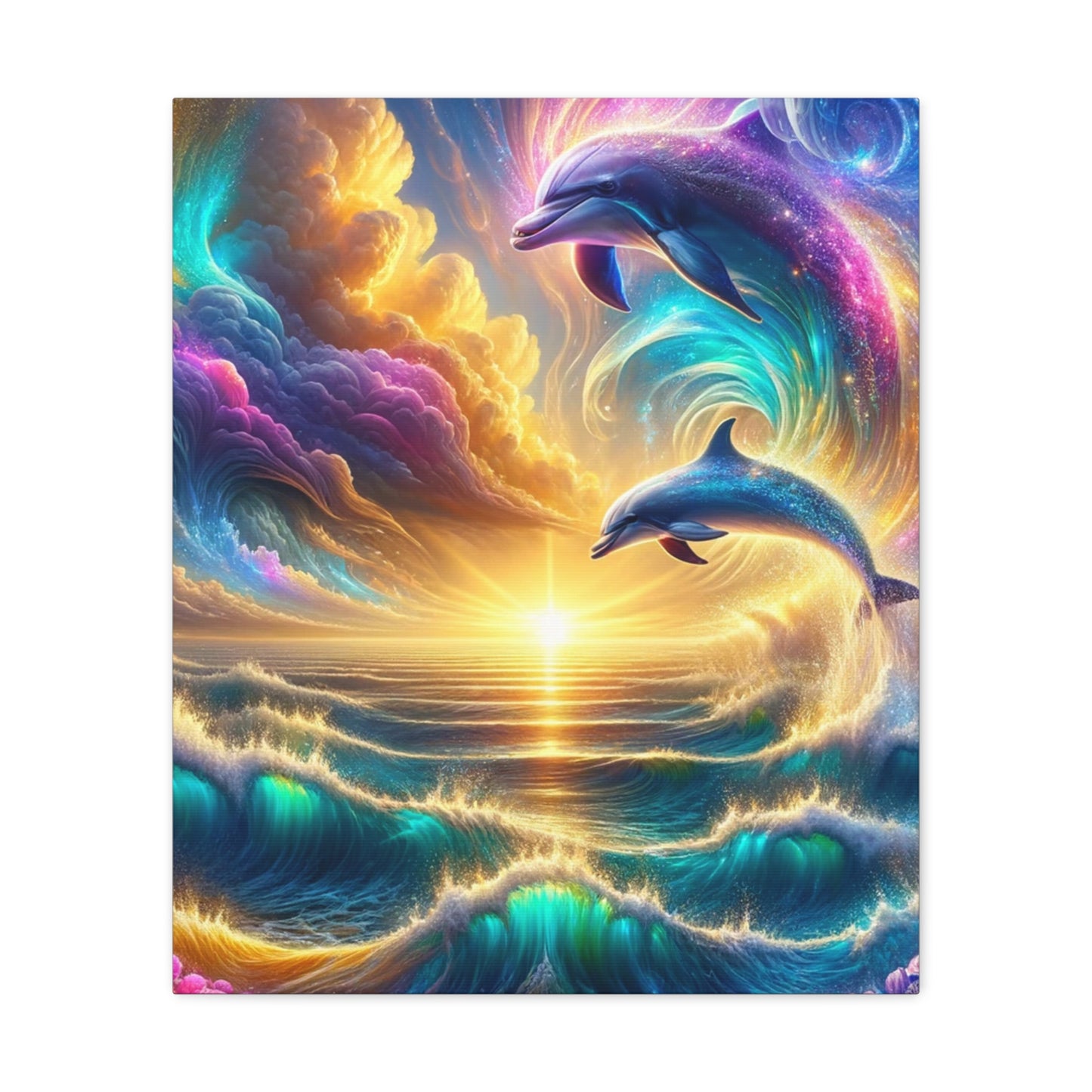 Serene Ocean Art Canvas Ed. 9