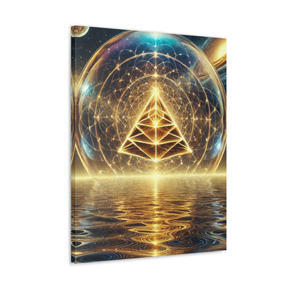 Sacred Geometry Art Canvas Ed. 42