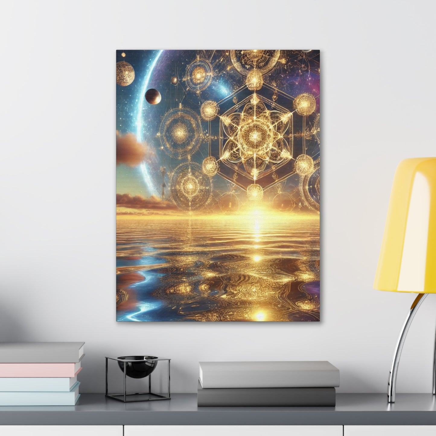 Sacred Geometry Art Canvas Ed. 94