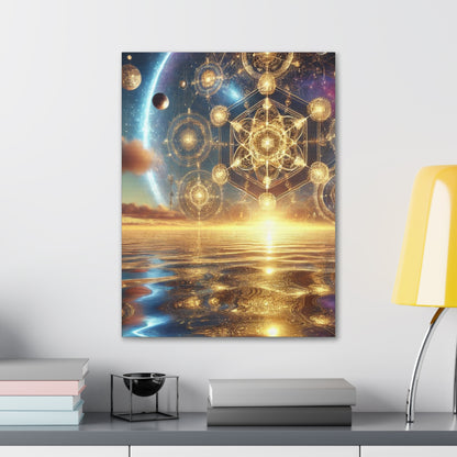 Sacred Geometry Art Canvas Ed. 94