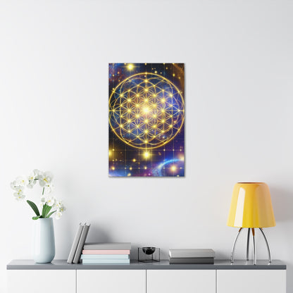 Sacred Geometry Art Canvas Ed. 73