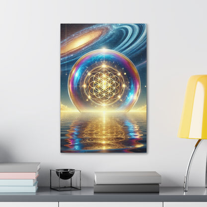 Sacred Geometry Art Canvas Ed. 21