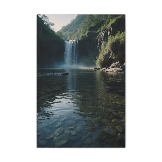 Majestic Waterfalls Art Canvas Ed. 8