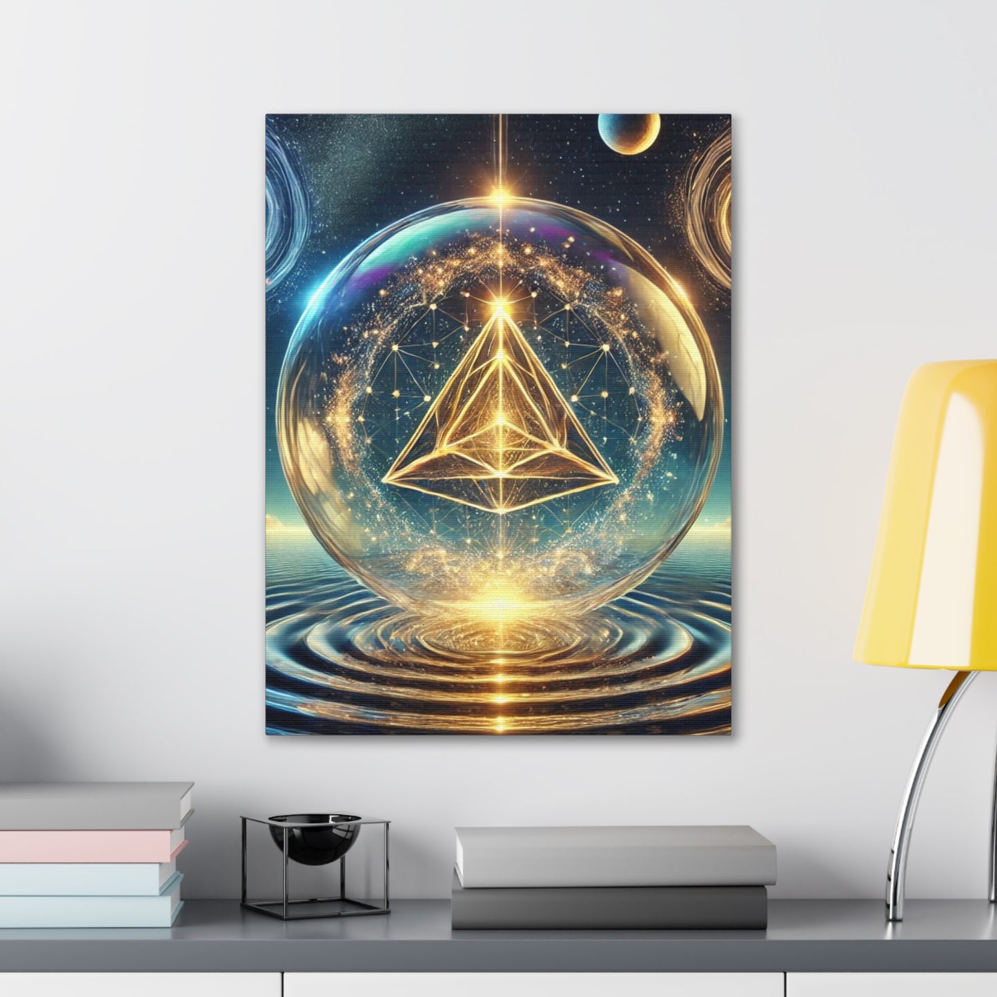 Sacred Geometry Art Canvas Ed. 34