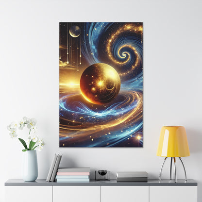 Energetic Orbs Art Canvas Ed. 6