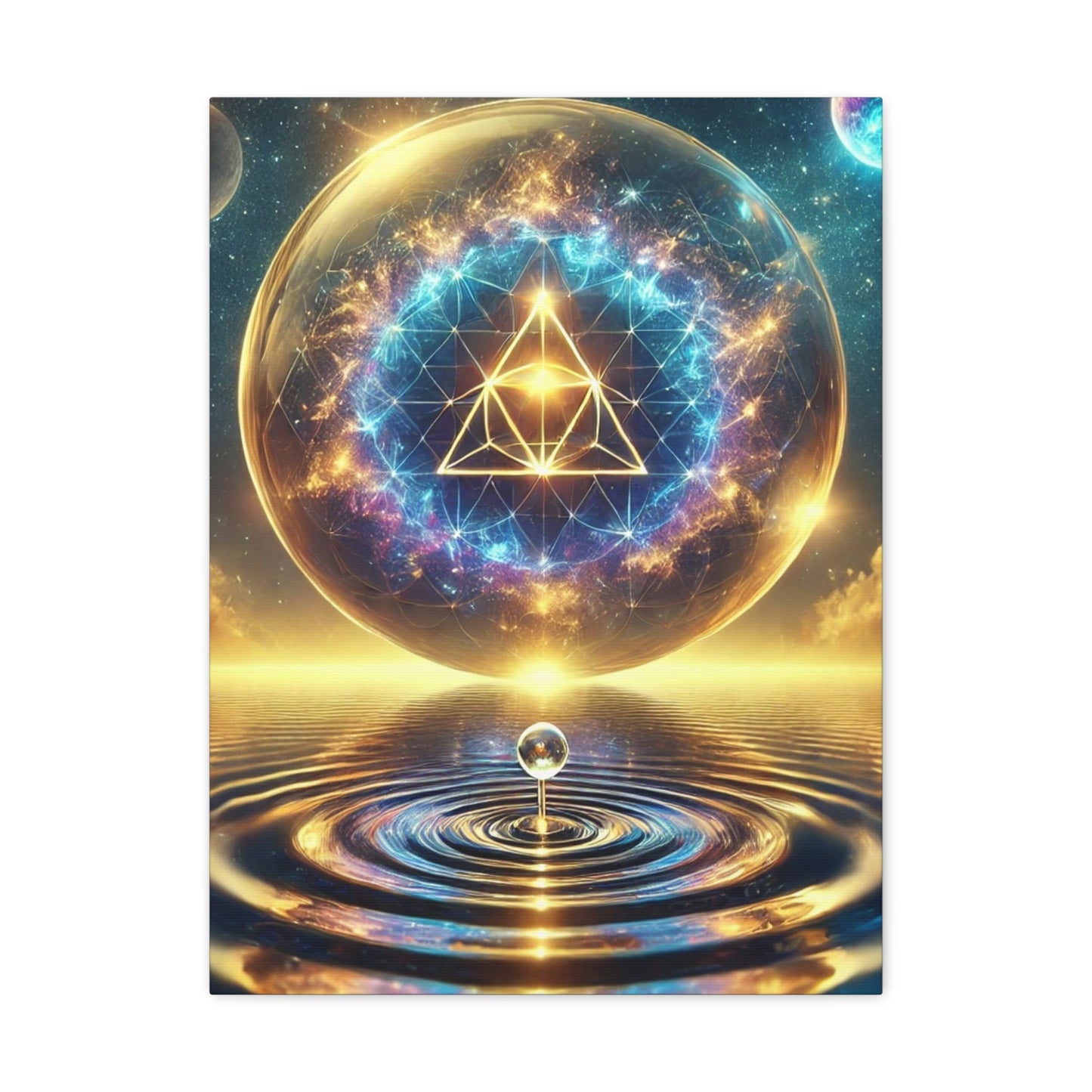 Sacred Geometry Art Canvas Ed. 31