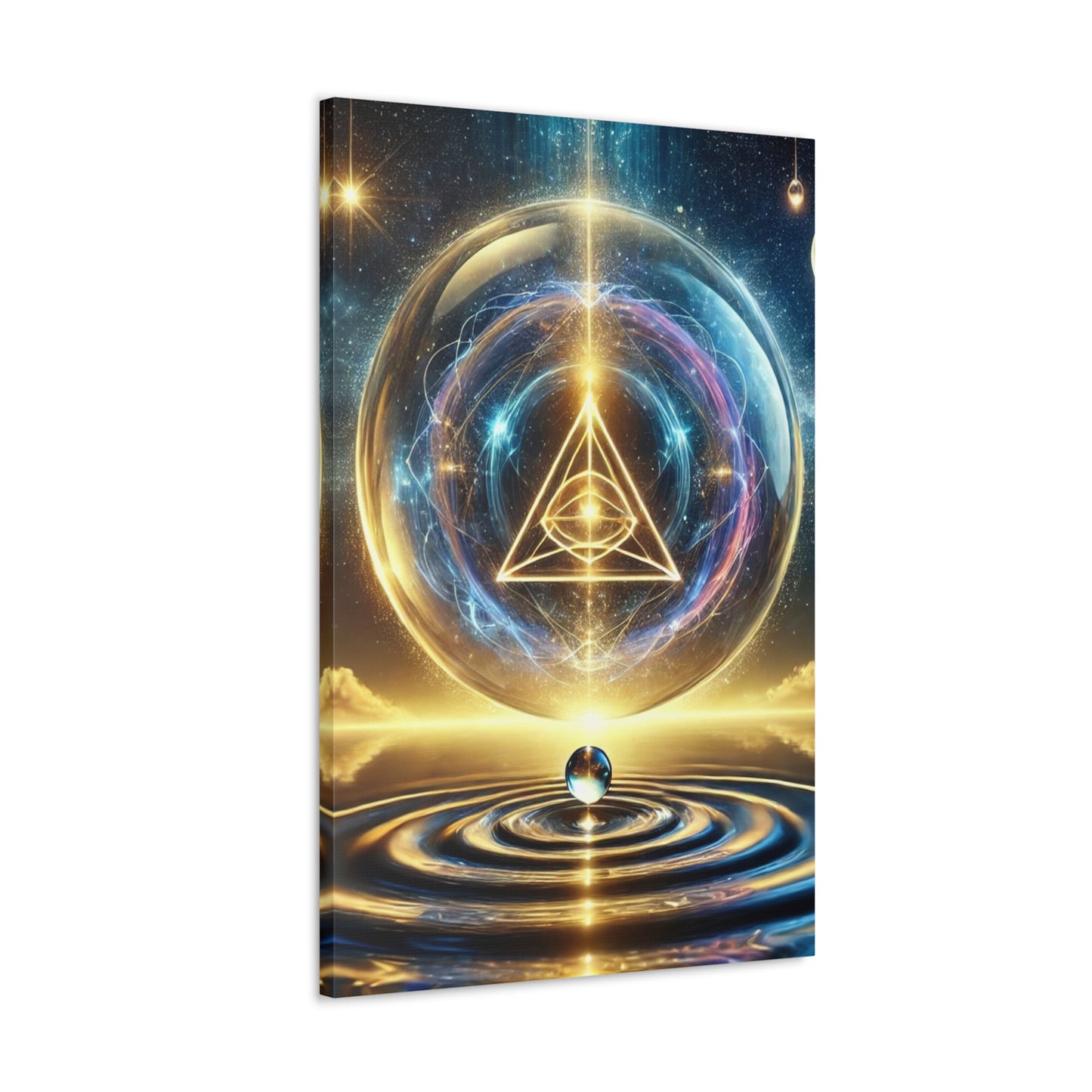 Sacred Geometry Art Canvas Ed. 33