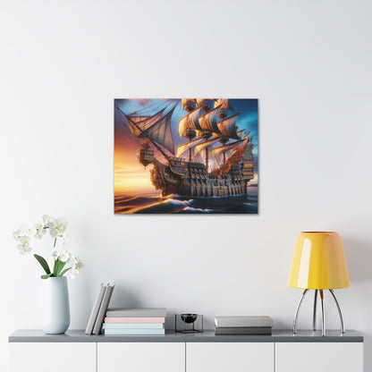 Voyage & Conquest Art Canvas Ed. 22