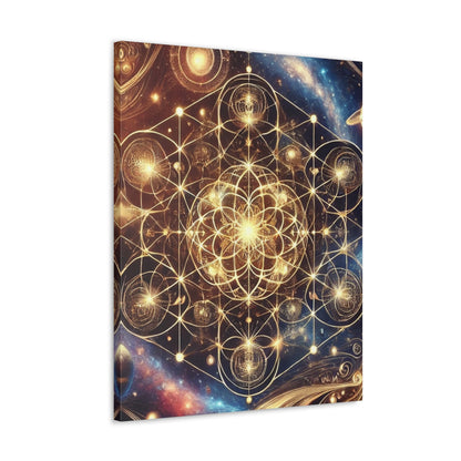 Sacred Geometry Art Canvas Ed. 78