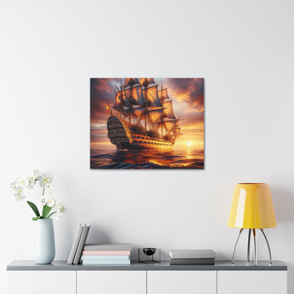 Voyage & Conquest Art Canvas Ed. 19