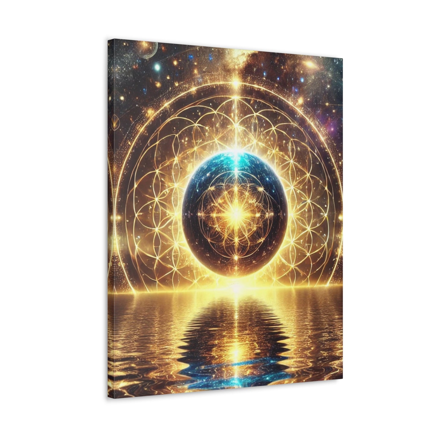 Sacred Geometry Art Canvas Ed. 51