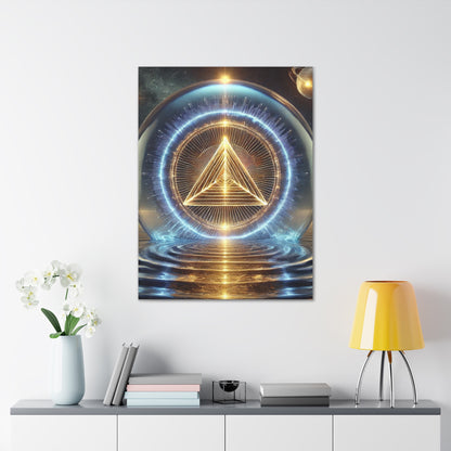 Sacred Geometry Art Canvas Ed. 38