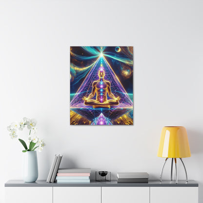 Quantum Entanglement Art Canvas Ed. 3