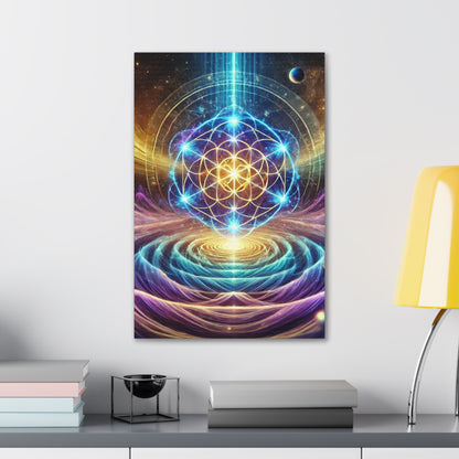 Sacred Geometry Art Canvas Ed. 4