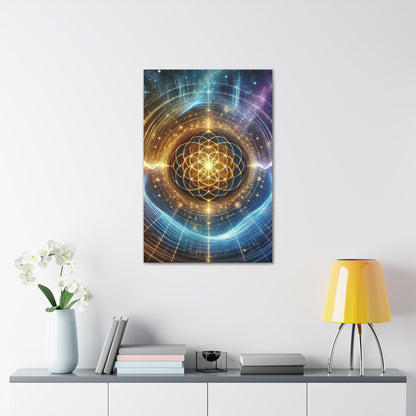 Sacred Geometry Art Canvas Ed. 6