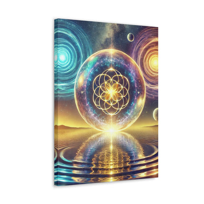 Sacred Geometry Art Canvas Ed. 13