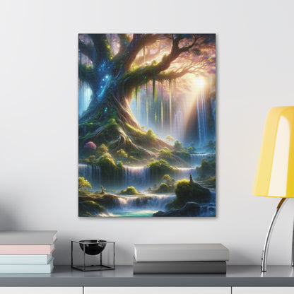 Trees of Light Art Canvas Ed. 1