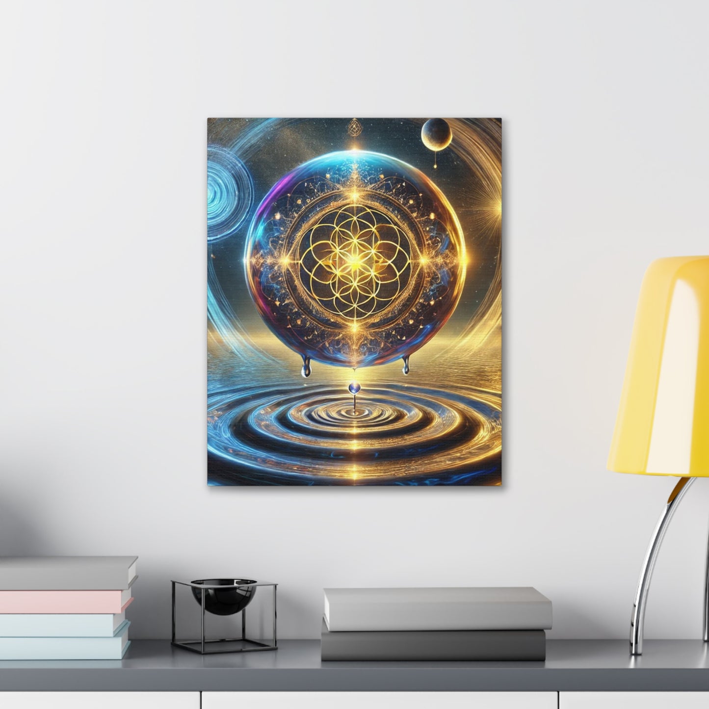 Sacred Geometry Art Canvas Ed. 25