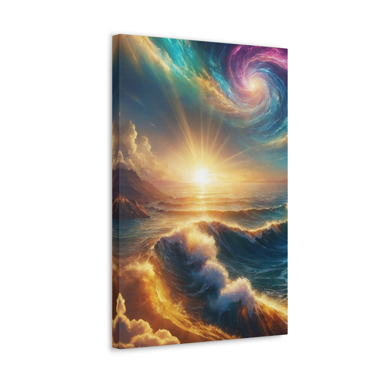 Serene Ocean Art Canvas Ed. 18