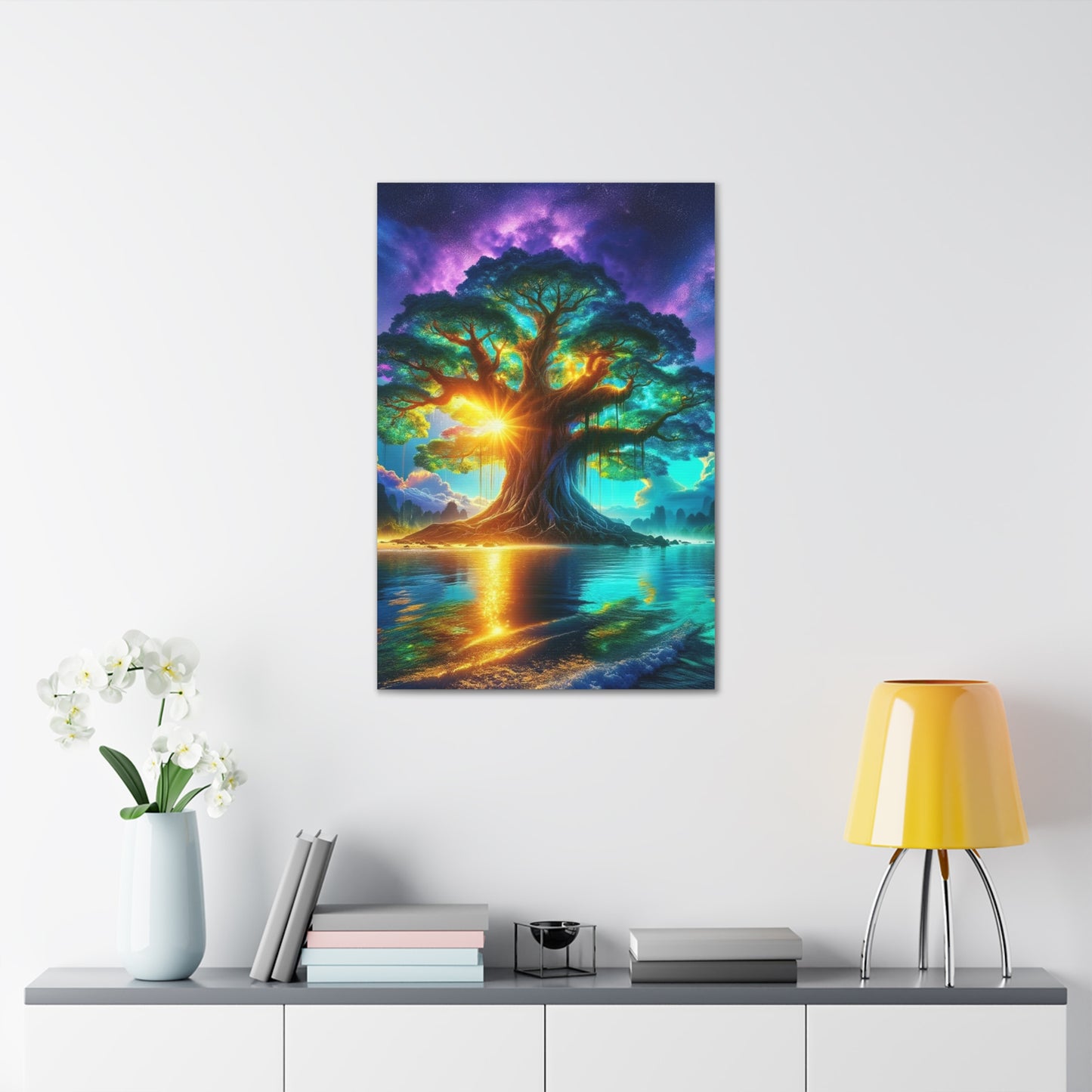 Trees of Light Art Canvas Ed. 14