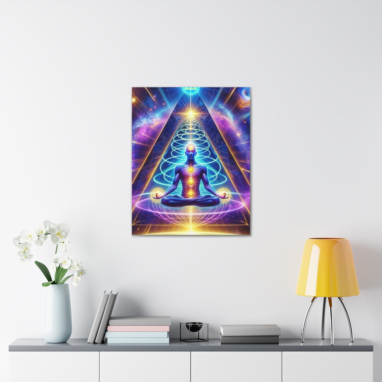 Quantum Entanglement Art Canvas Ed. 7