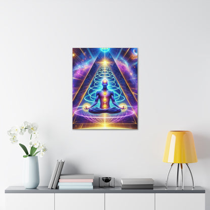 Quantum Entanglement Art Canvas Ed. 7