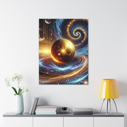 Energetic Orbs Art Canvas Ed. 6