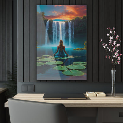 Blissful Lotus Acrylic Print Ed. 2