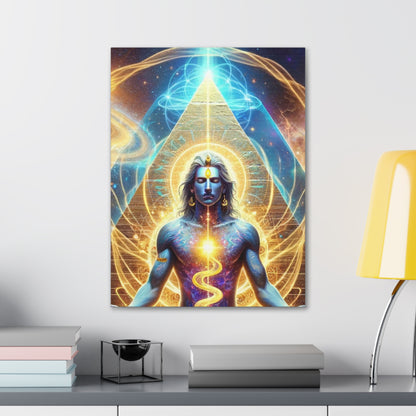 Quantum Entanglement Art Canvas Ed. 15