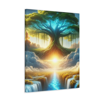 Trees of Light Art Canvas Ed. 5