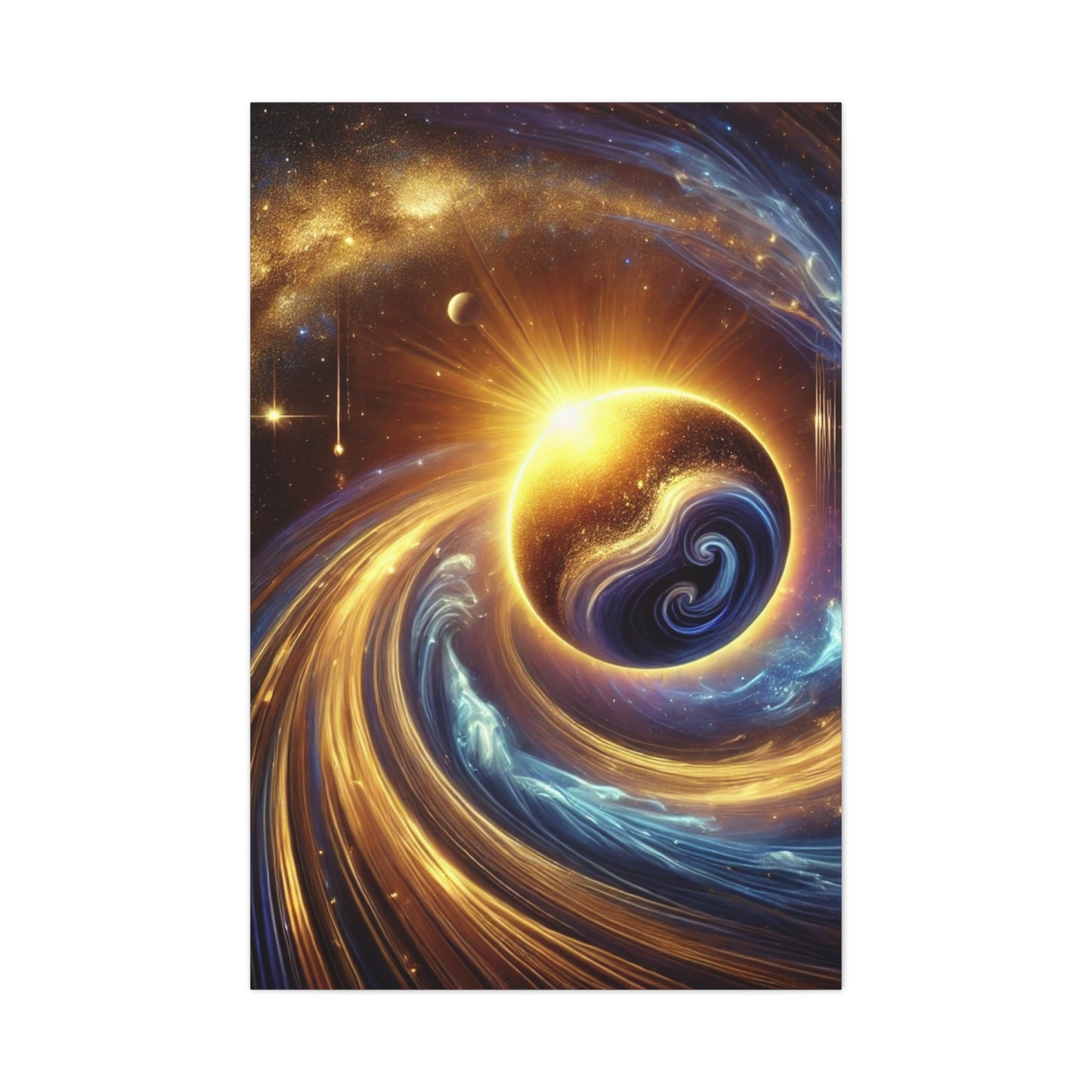 Energetic Orbs Art Canvas Ed. 17