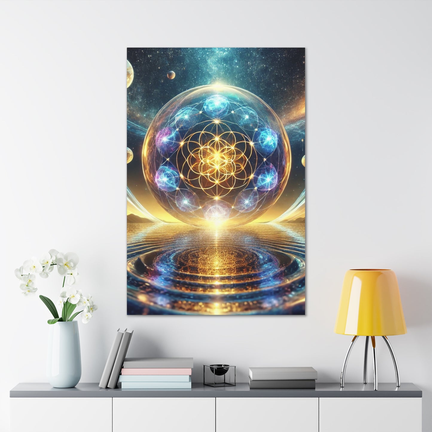 Sacred Geometry Art Canvas Ed. 12