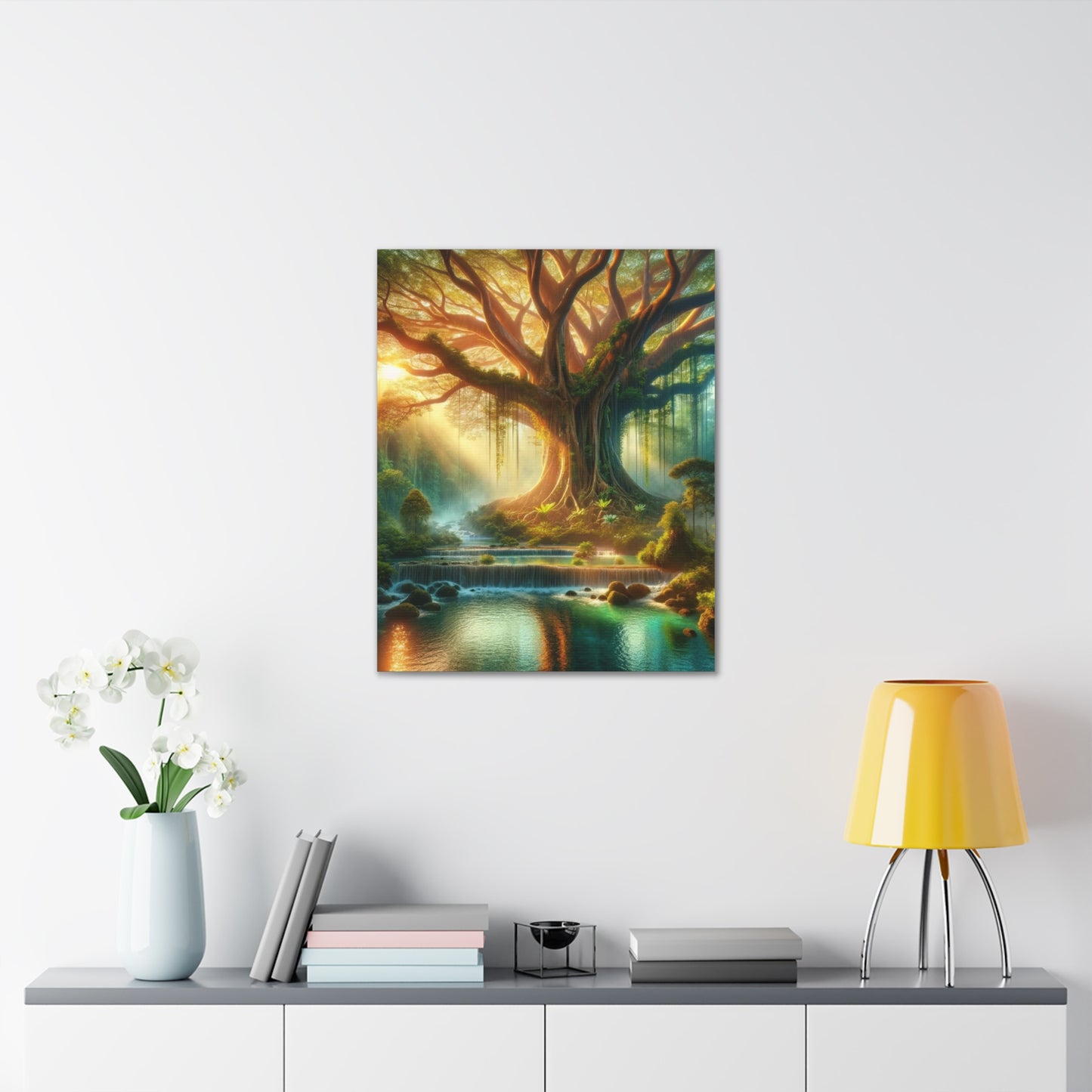 Trees of Light Art Canvas Ed. 19