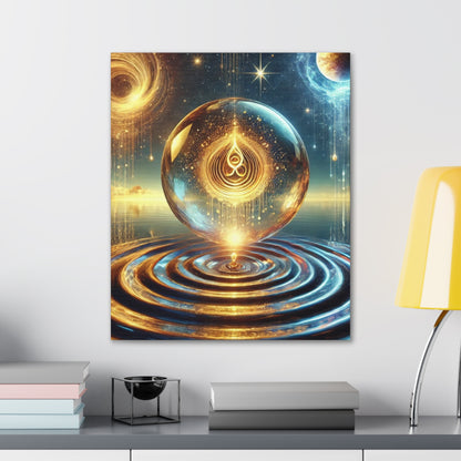 Sacred Geometry Art Canvas Ed. 29