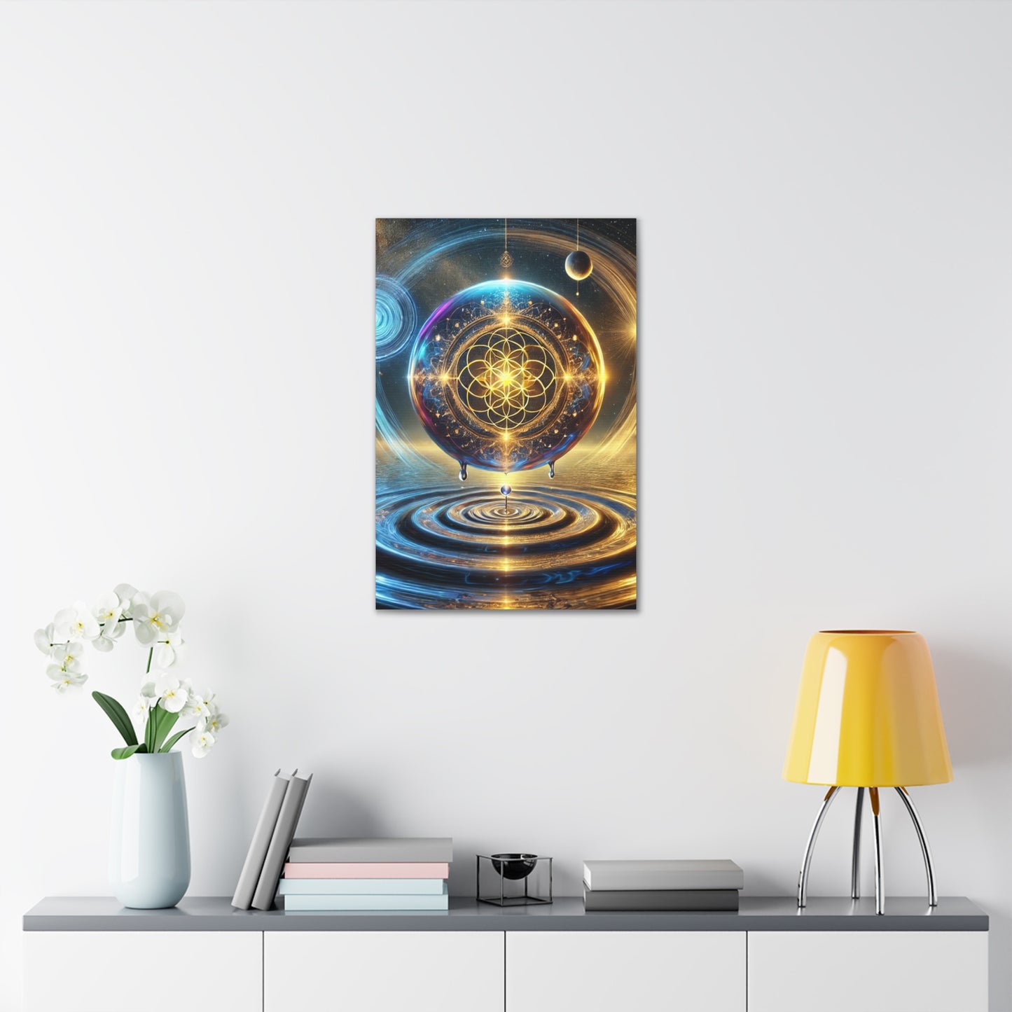 Sacred Geometry Art Canvas Ed. 25