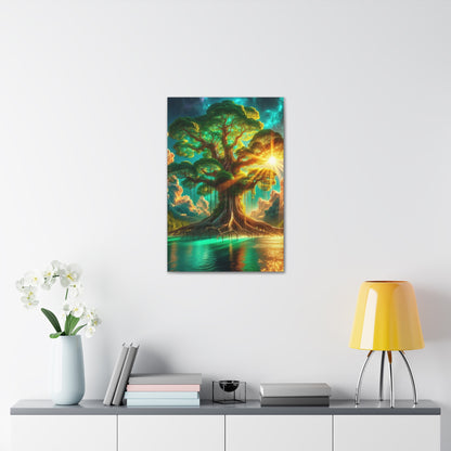 Trees of Light Art Canvas Ed. 12