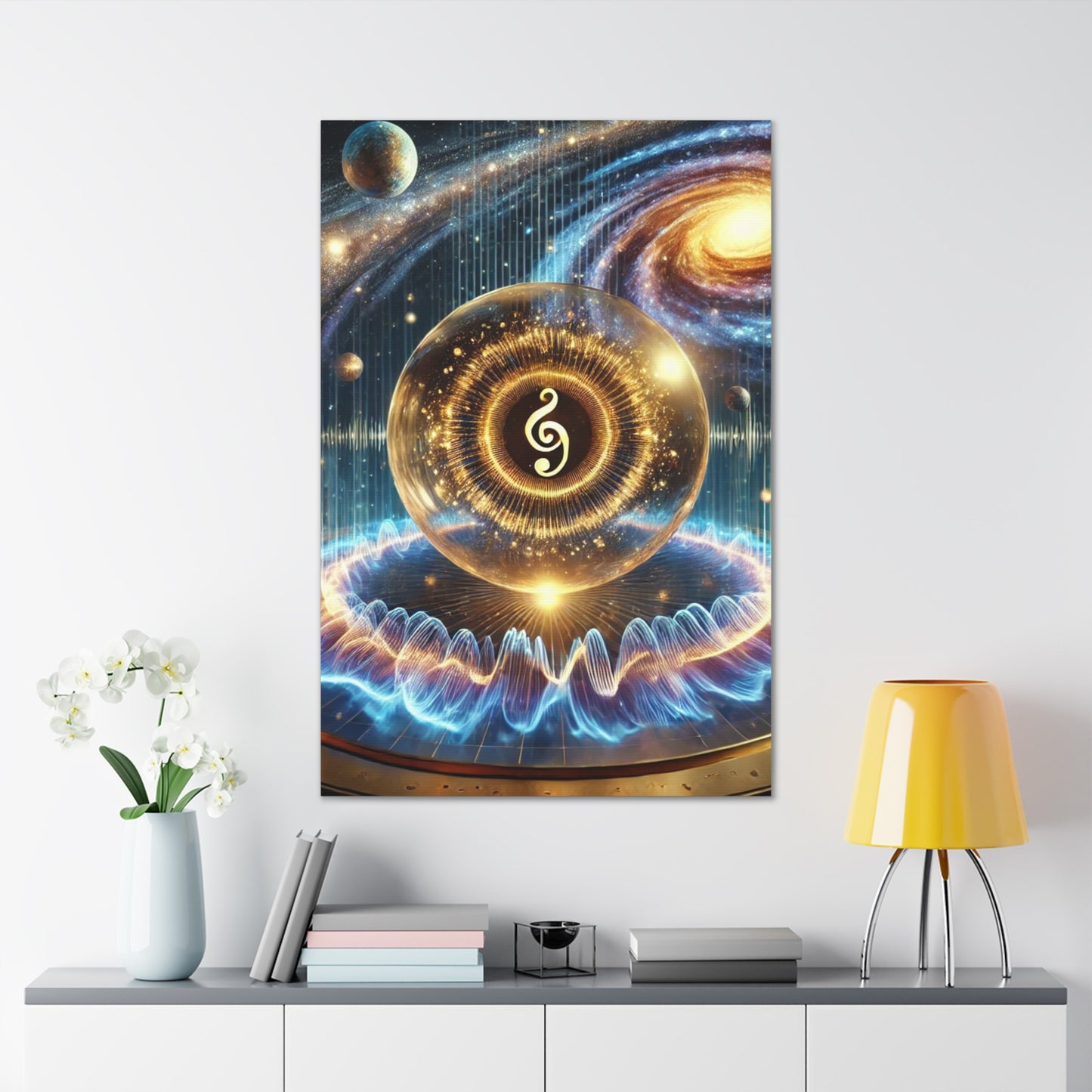 Sacred Geometry Art Canvas Ed. 62